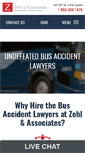 Mobile Screenshot of bus-accident-lawyer.net