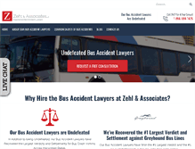 Tablet Screenshot of bus-accident-lawyer.net